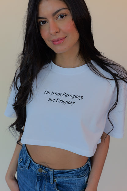 I'm from Paraguay not Uruguay