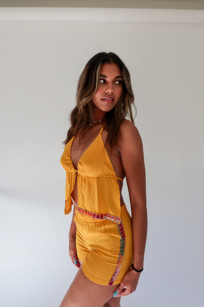 Yellow Mostaza Top