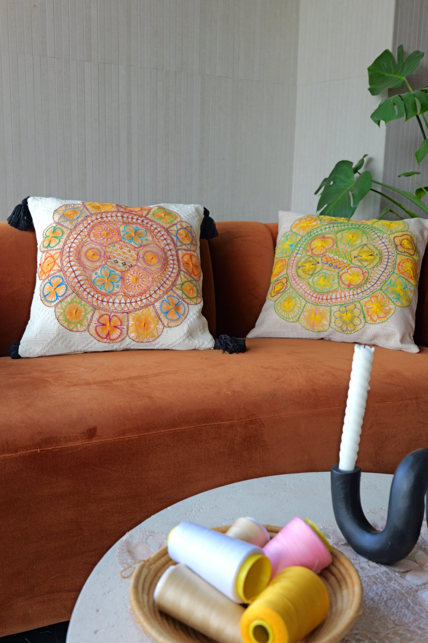 Yellow Cushion Cover