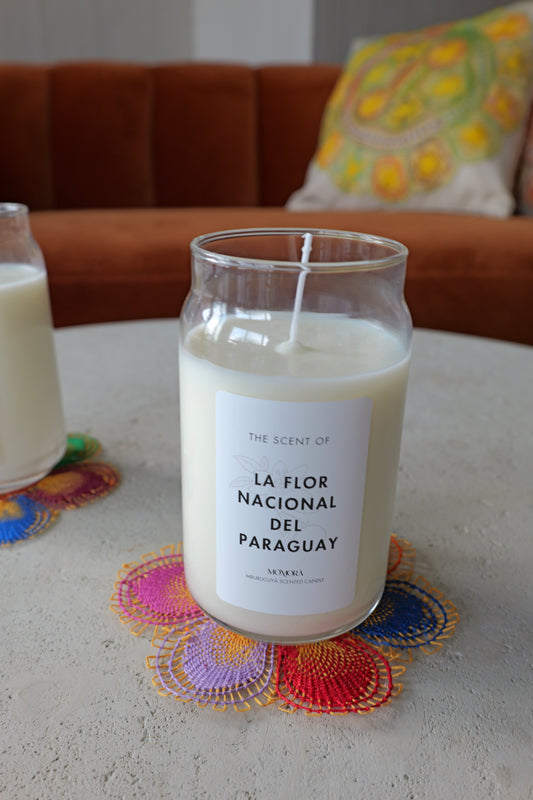 Mburucuyá Candle: La flor Nacional del Paraguay