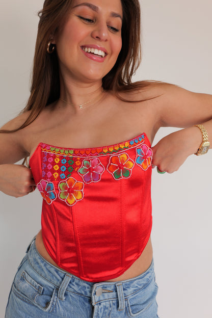 Rojo Corset