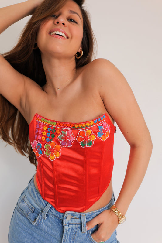 Rojo Corset