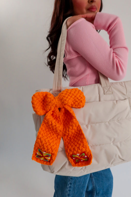 GR X Luana Moño Crochet Orange